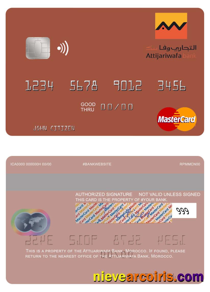 Morocco Attijariwafa Bank mastercard